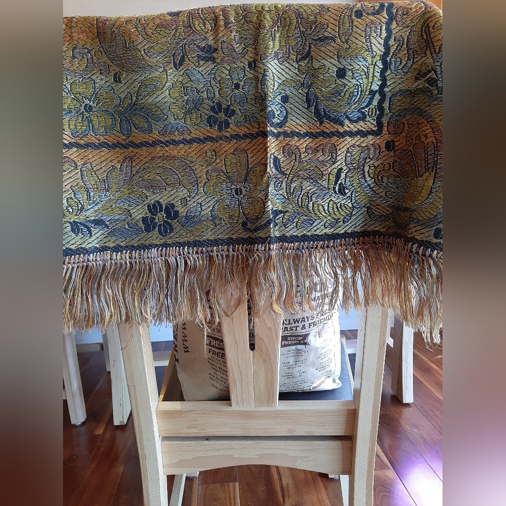 Beautiful paisley patterned wrap